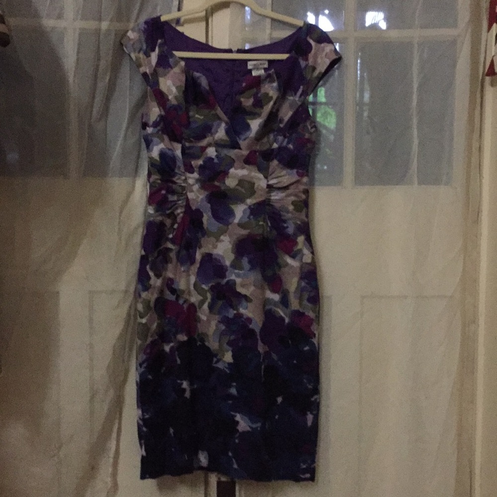 Gorgeous André Oliver floral dress, size 10
